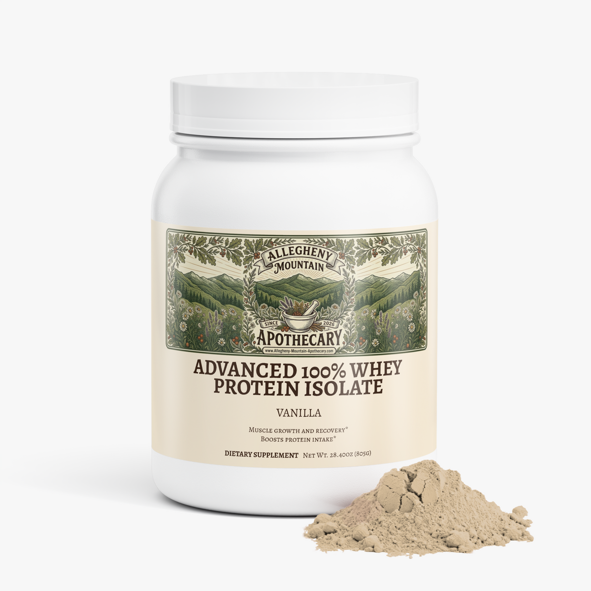 Advanced 100% Whey Protein Isolate (Vanilla)