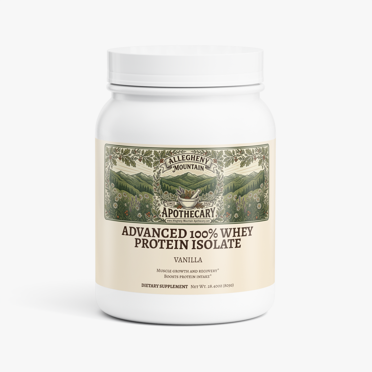 Advanced 100% Whey Protein Isolate (Vanilla)