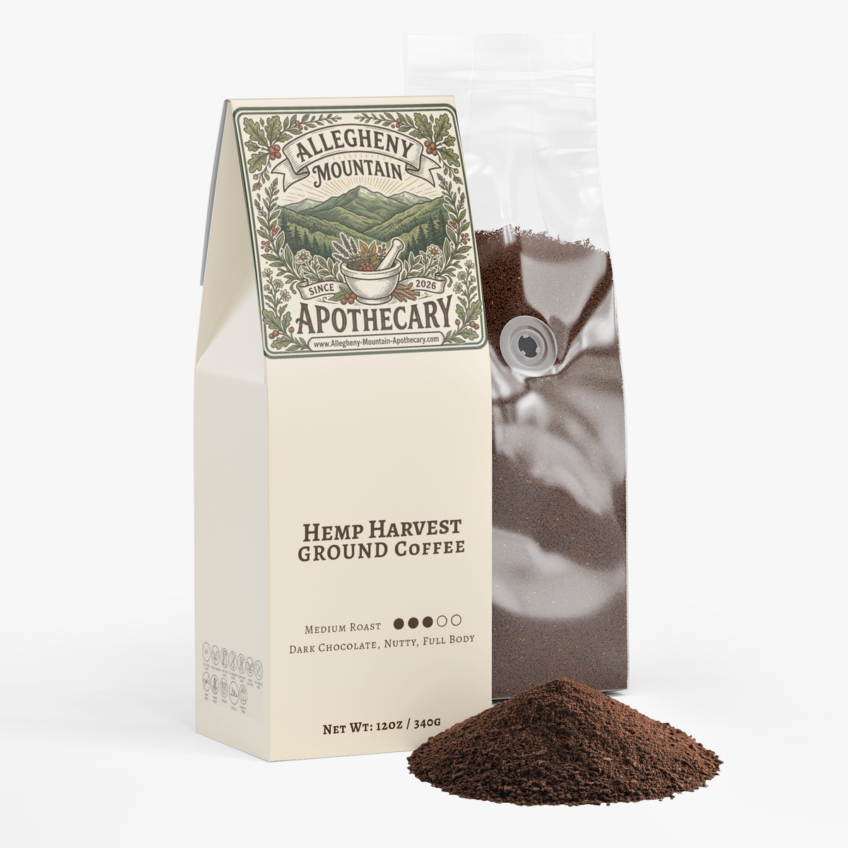 Hemp Harvest Coffee (Medium Roast)