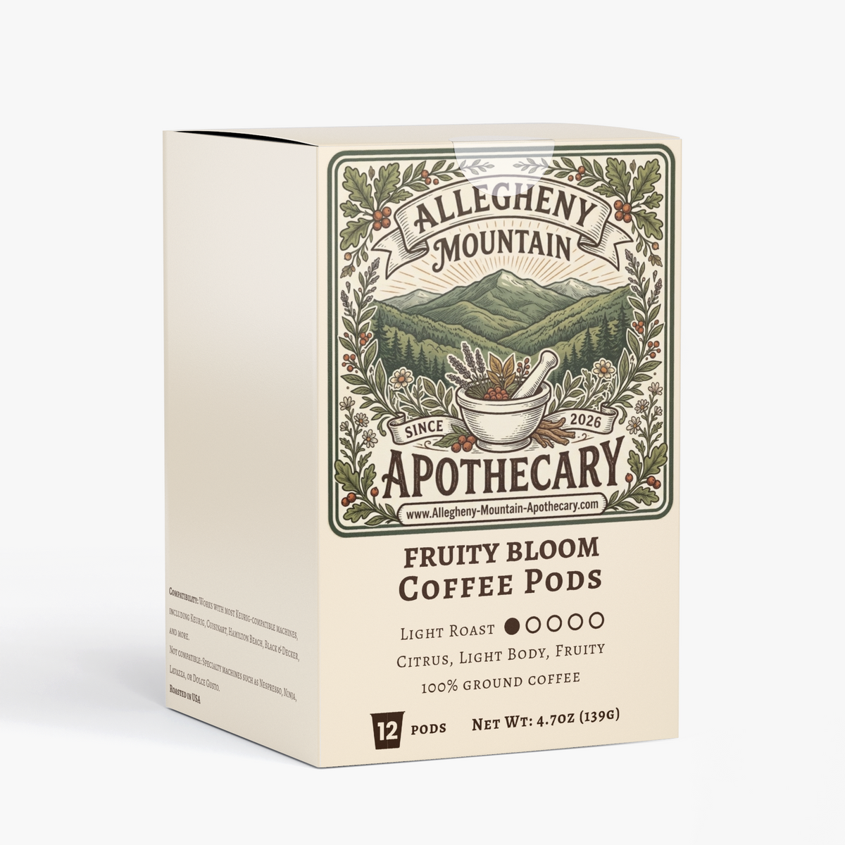 Fruity Bloom Coffee Pods (Light Roast)