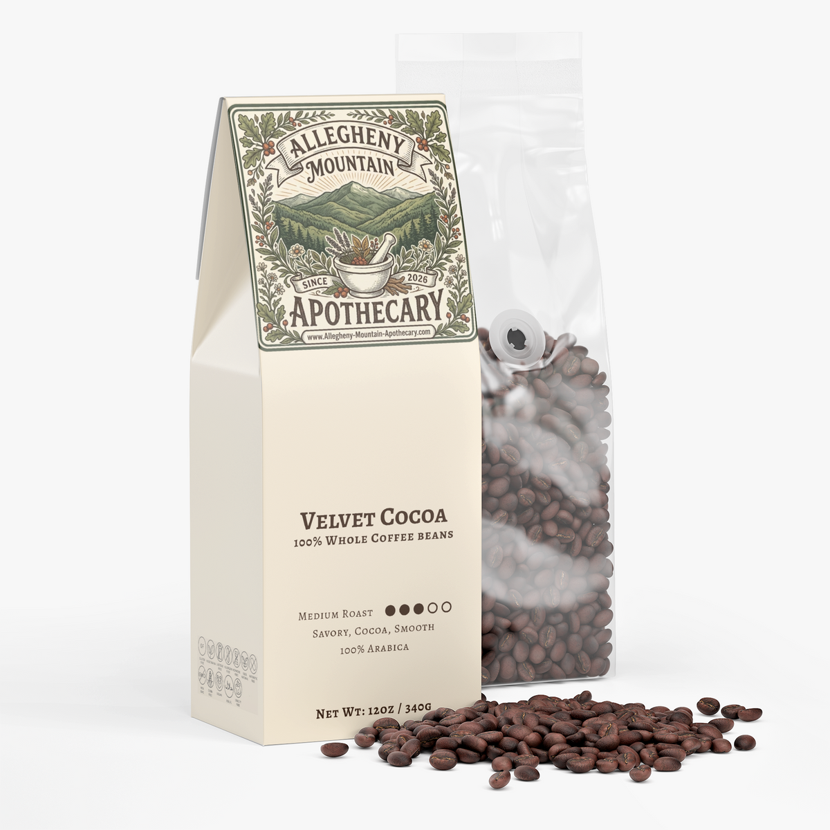Velvet Cocoa Coffee (Medium Roast)