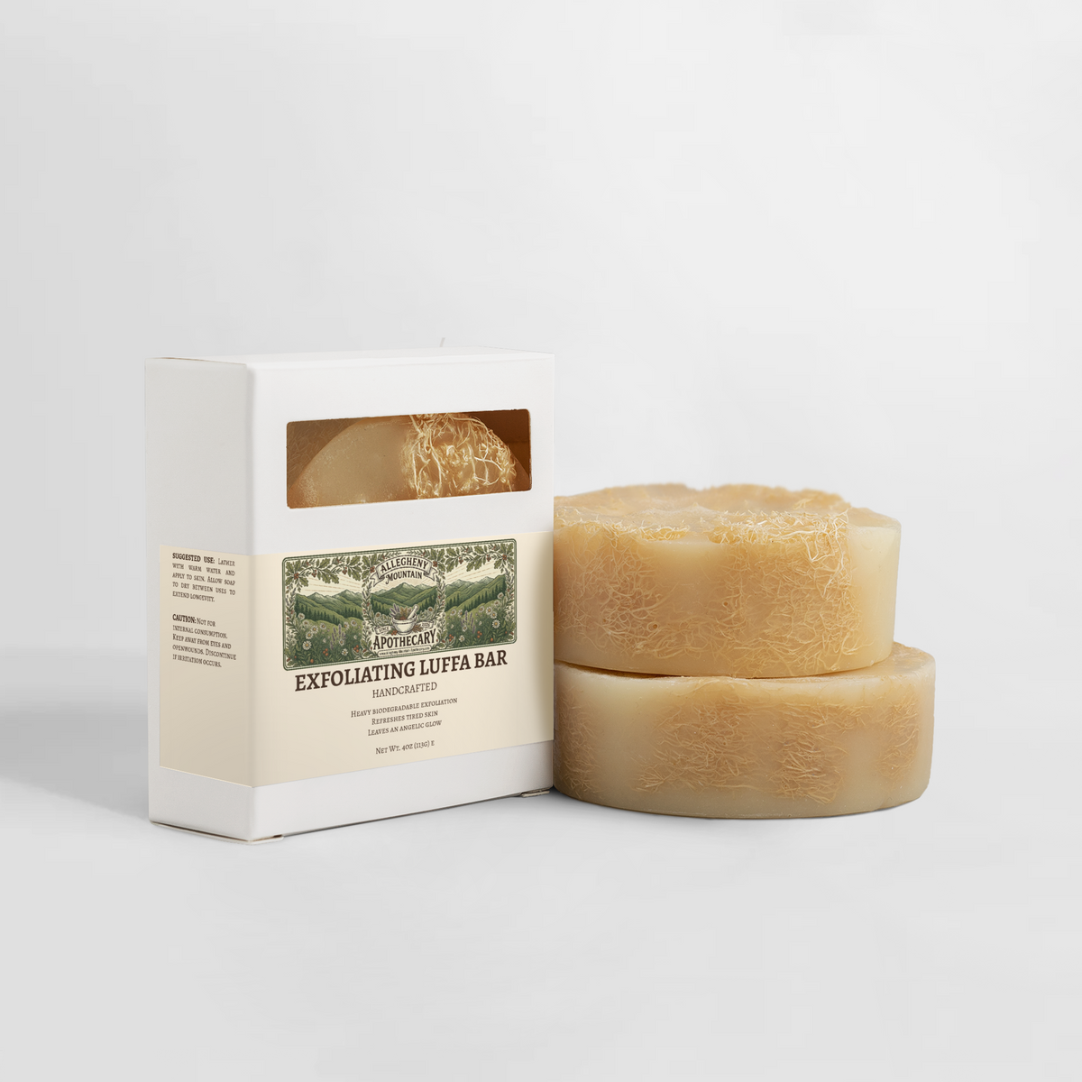 Exfoliating Luffa Bar