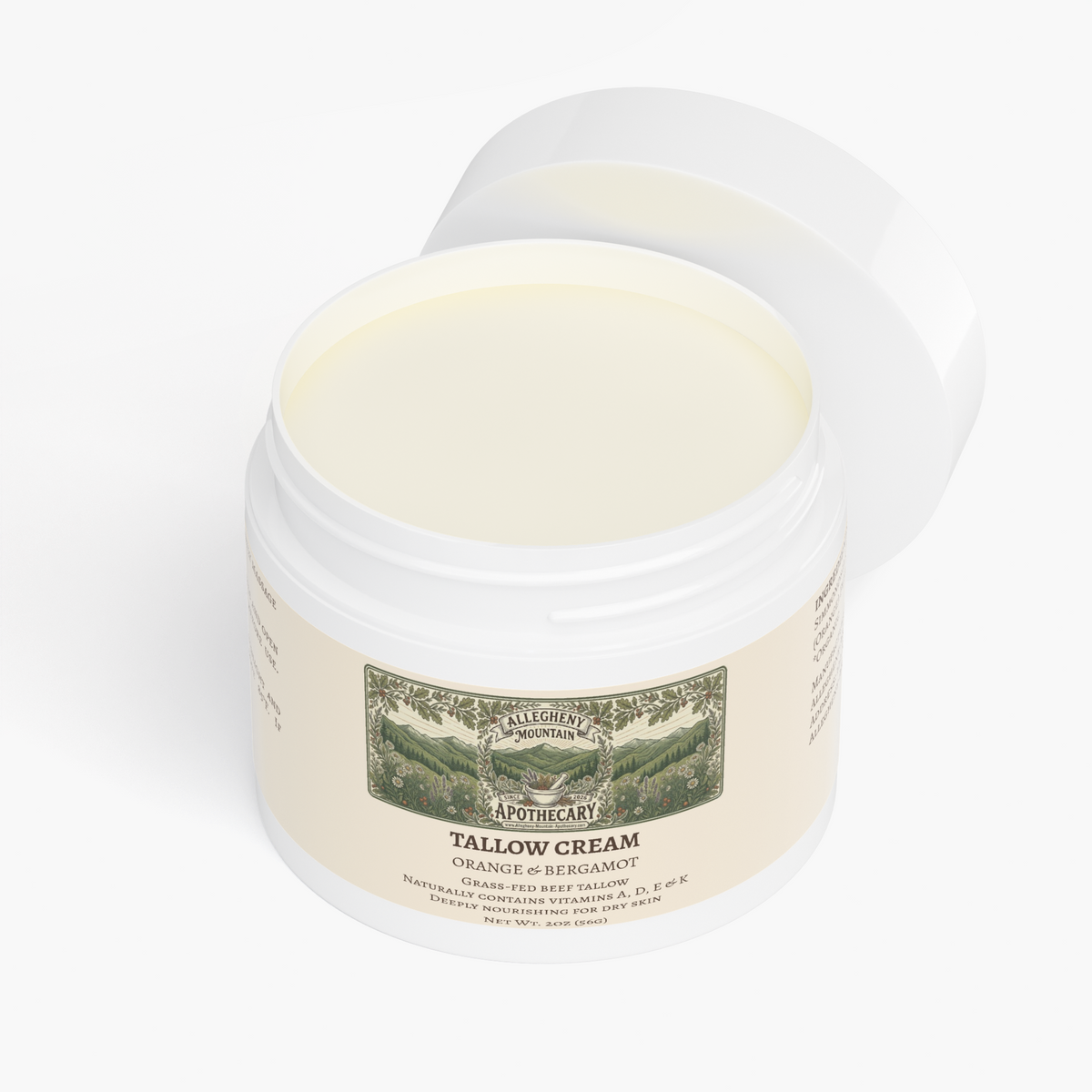 Tallow Cream Orange & Bergamot