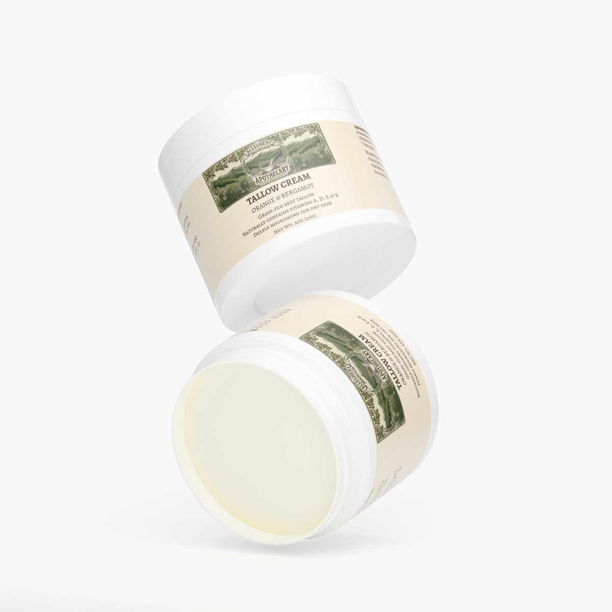Tallow Cream Orange & Bergamot