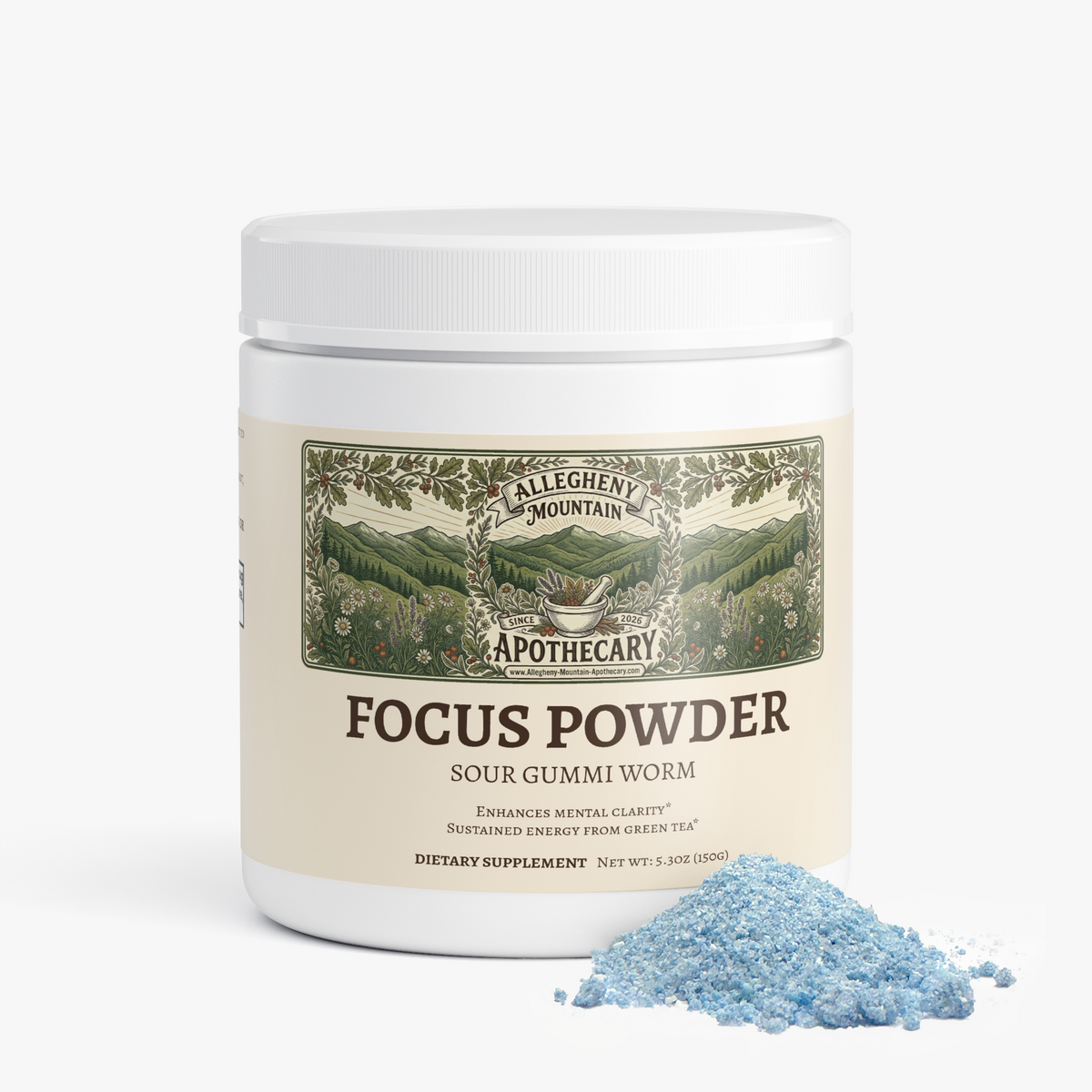 Focus Powder (Sour Gummi Worm)
