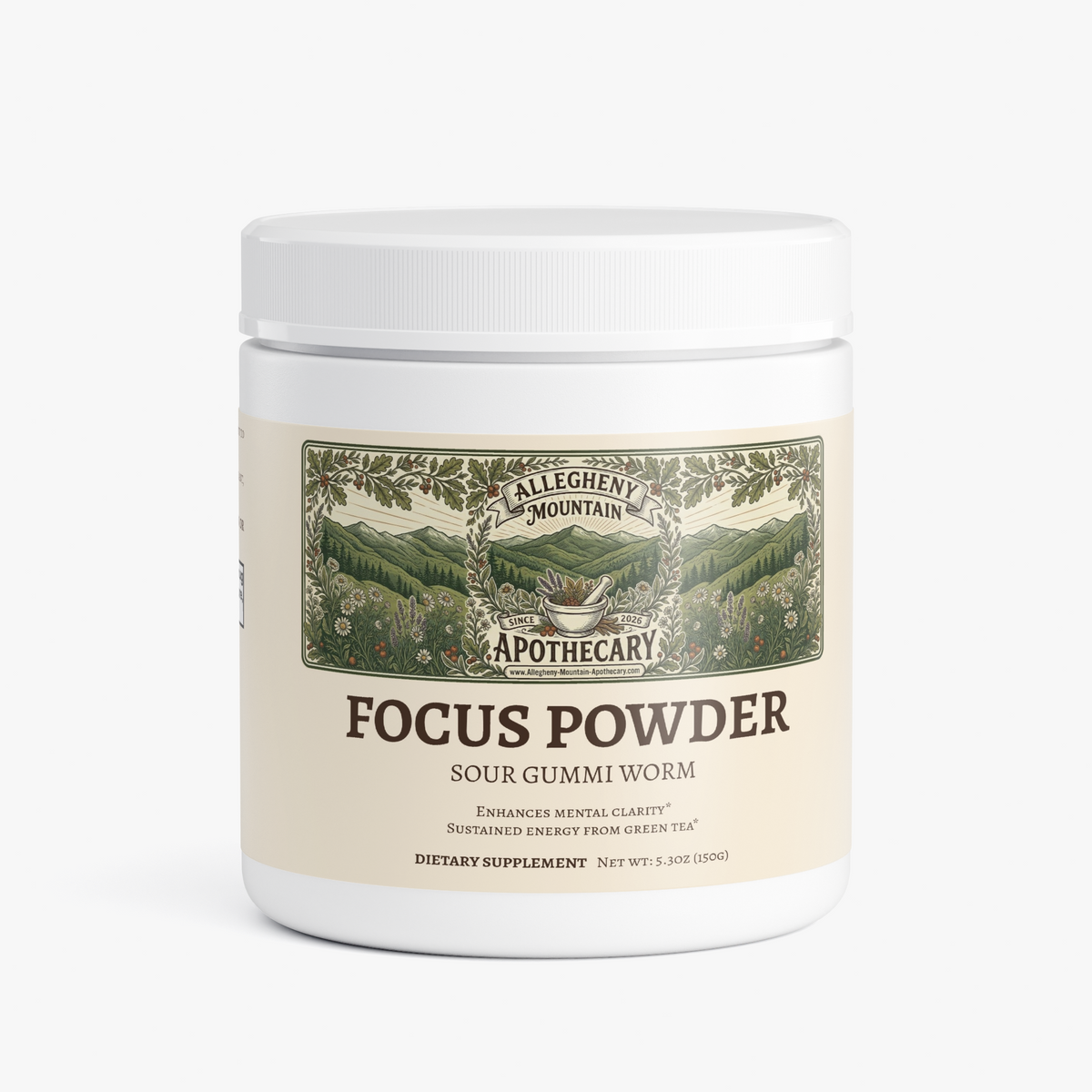 Focus Powder (Sour Gummi Worm)
