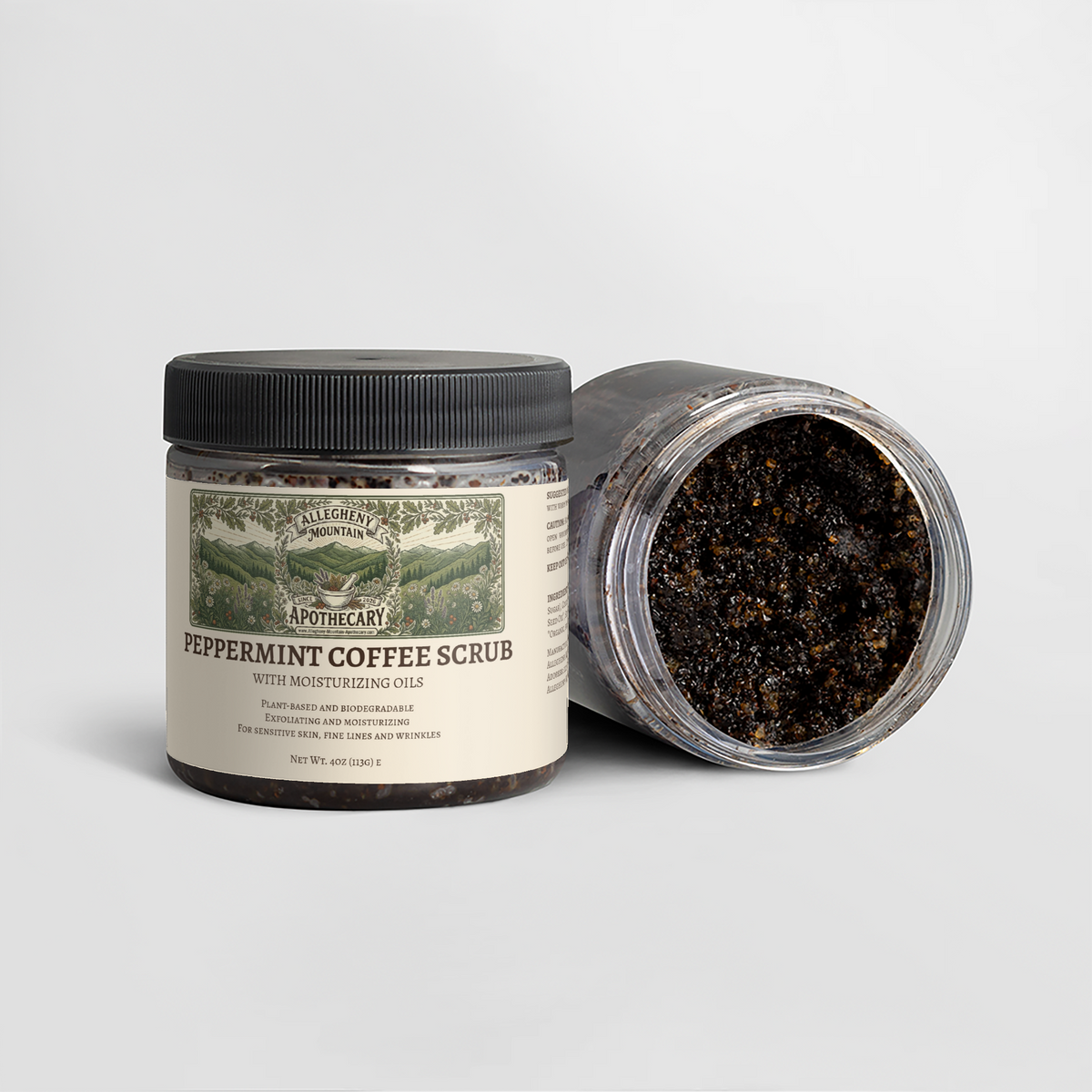 Peppermint Coffee Scrub