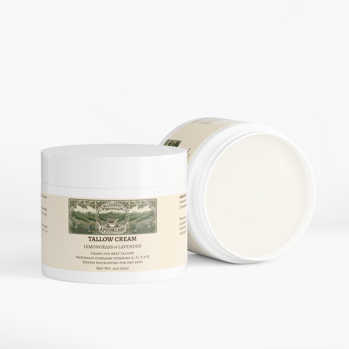 Tallow Cream Lemongrass & Lavender