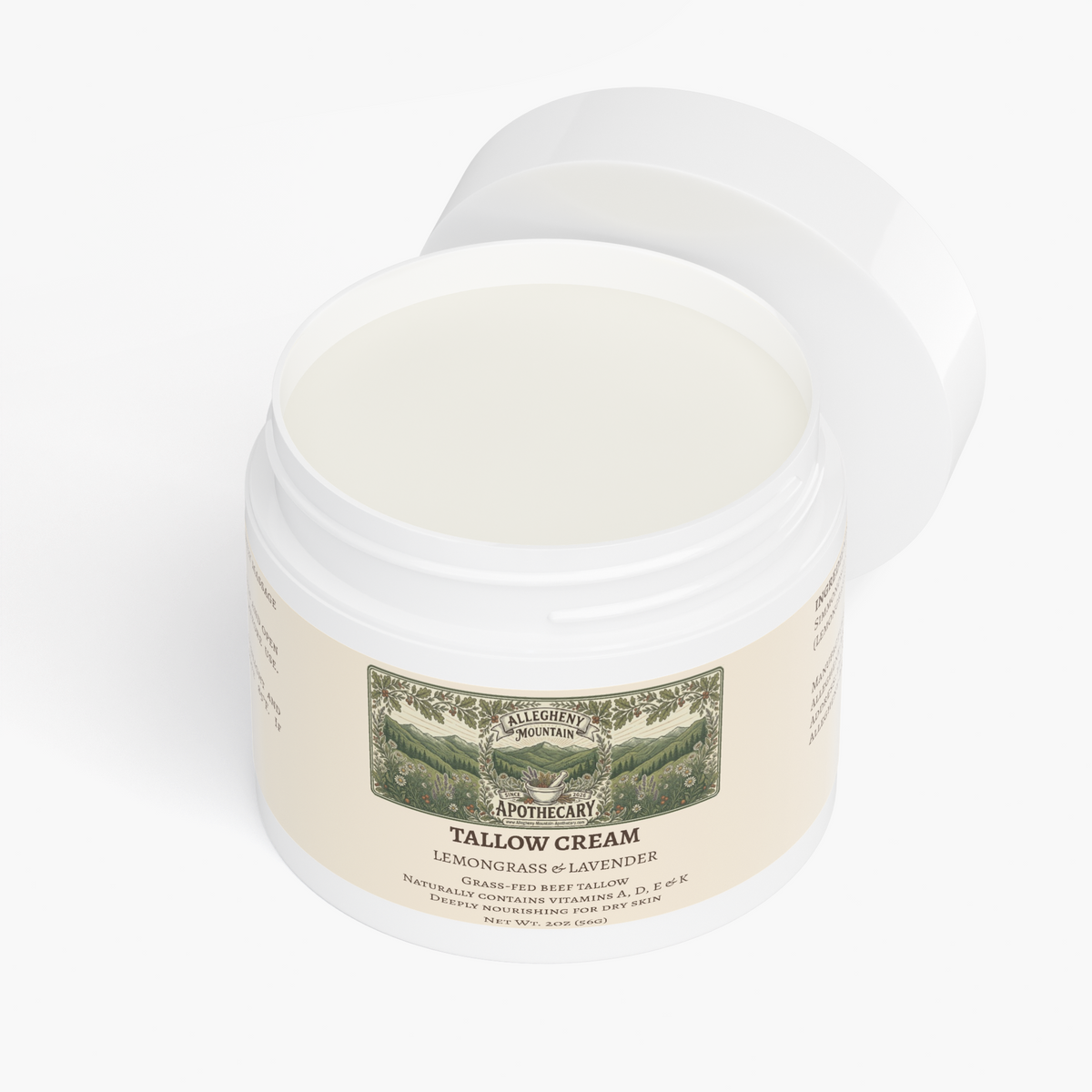 Tallow Cream Lemongrass & Lavender