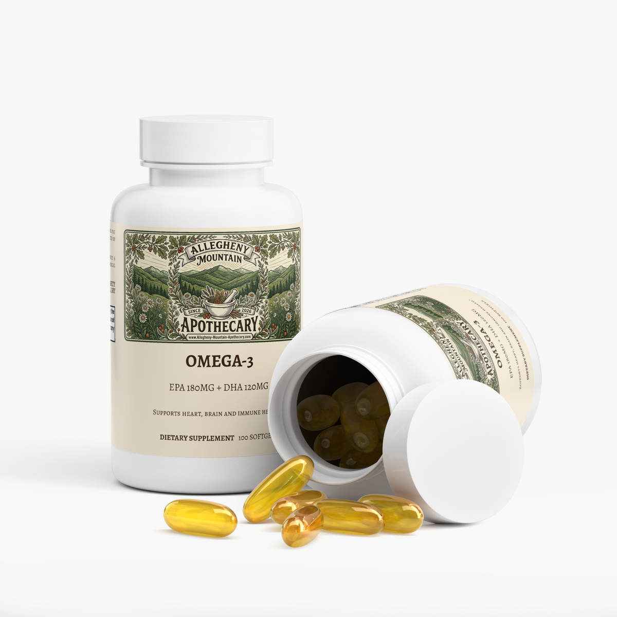 Omega-3 EPA 180mg + DHA 120mg