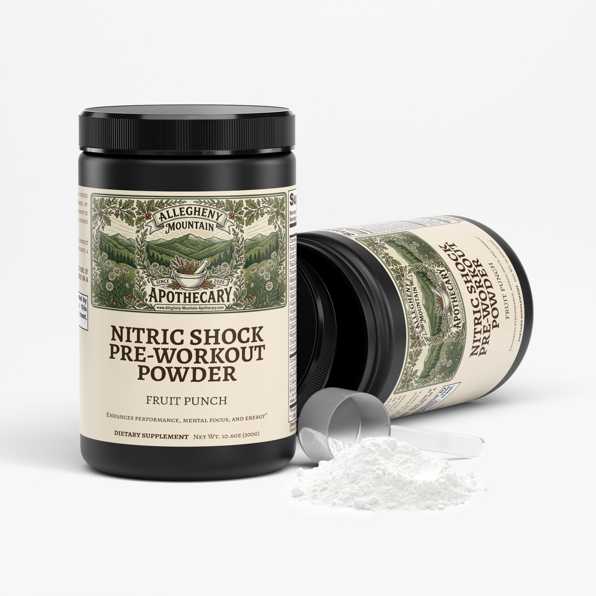 Nitric Shock Pre-Workout Powder (Fruit Punch)