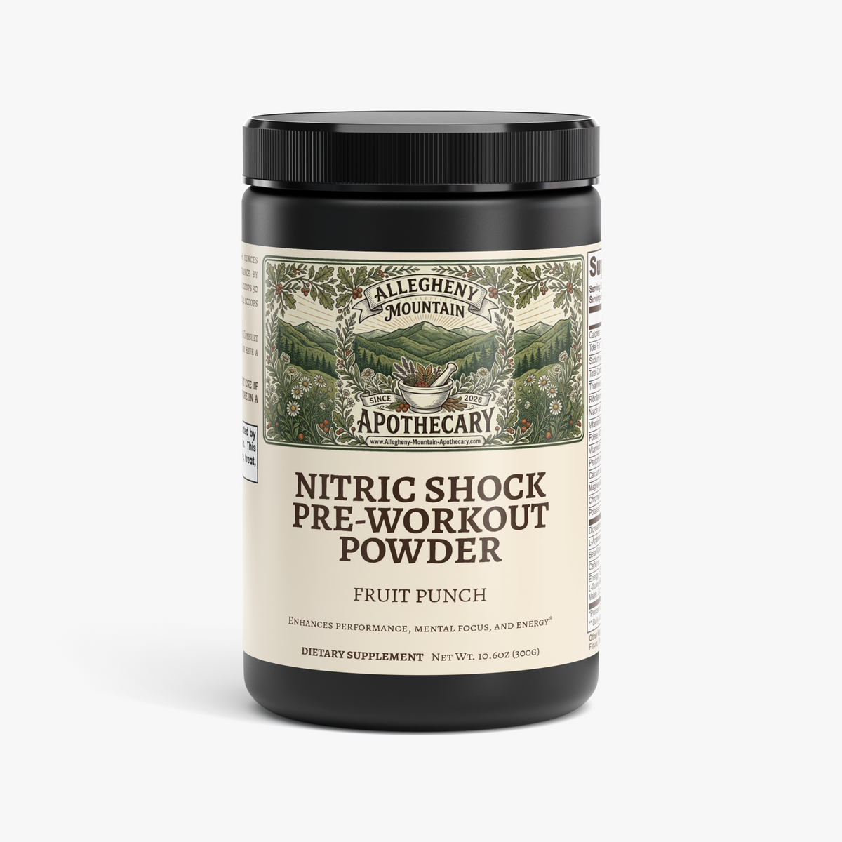Nitric Shock Pre-Workout Powder (Fruit Punch)
