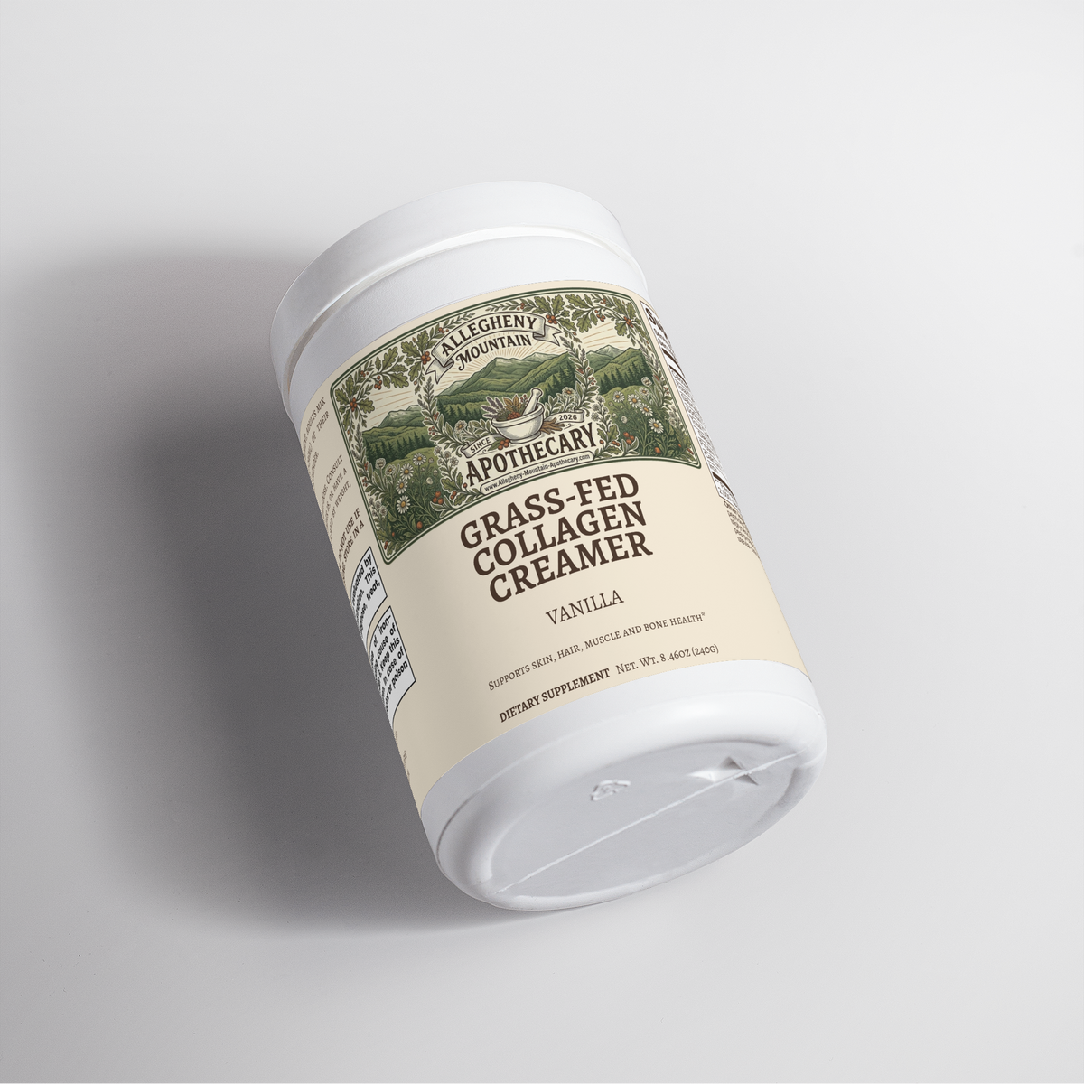 Grass-Fed Collagen Creamer (Vanilla)