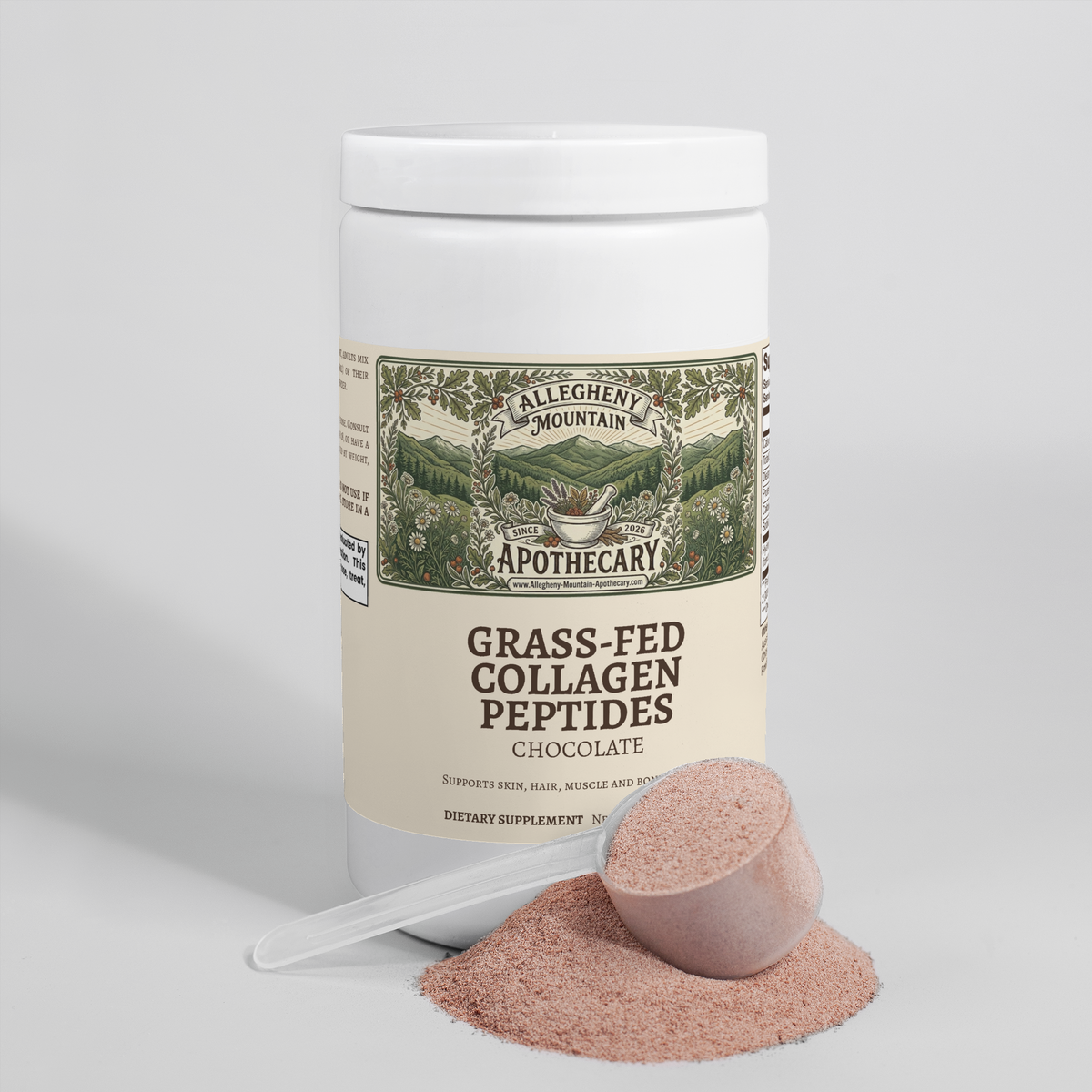 Grass-Fed Collagen Peptides Powder (Chocolate)