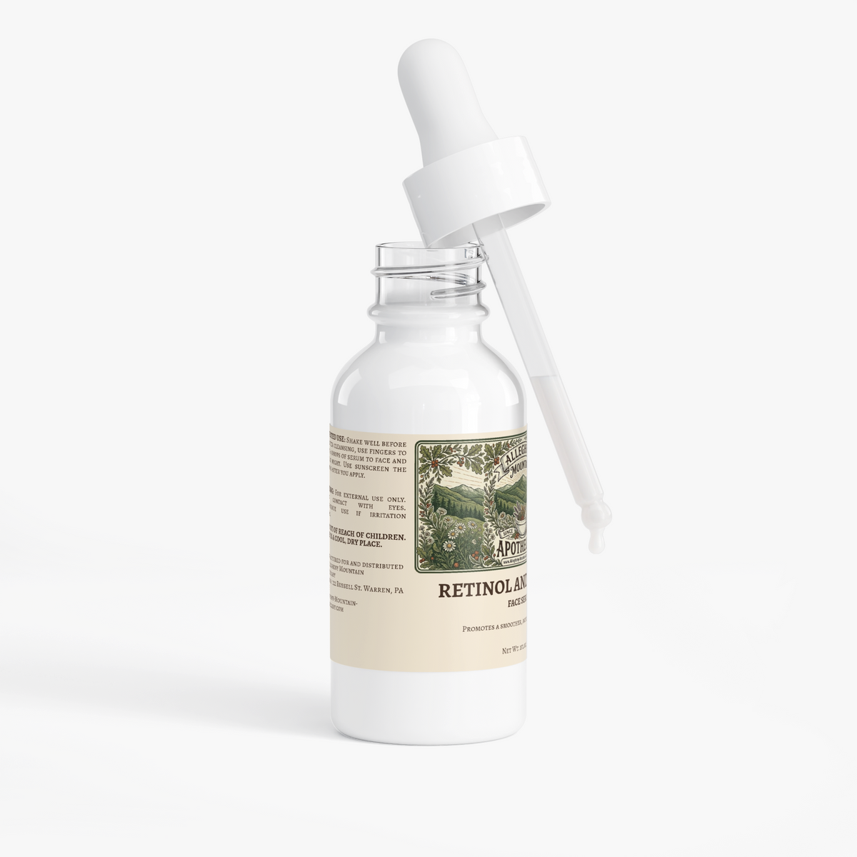 Retinol and Peptide Face Serum