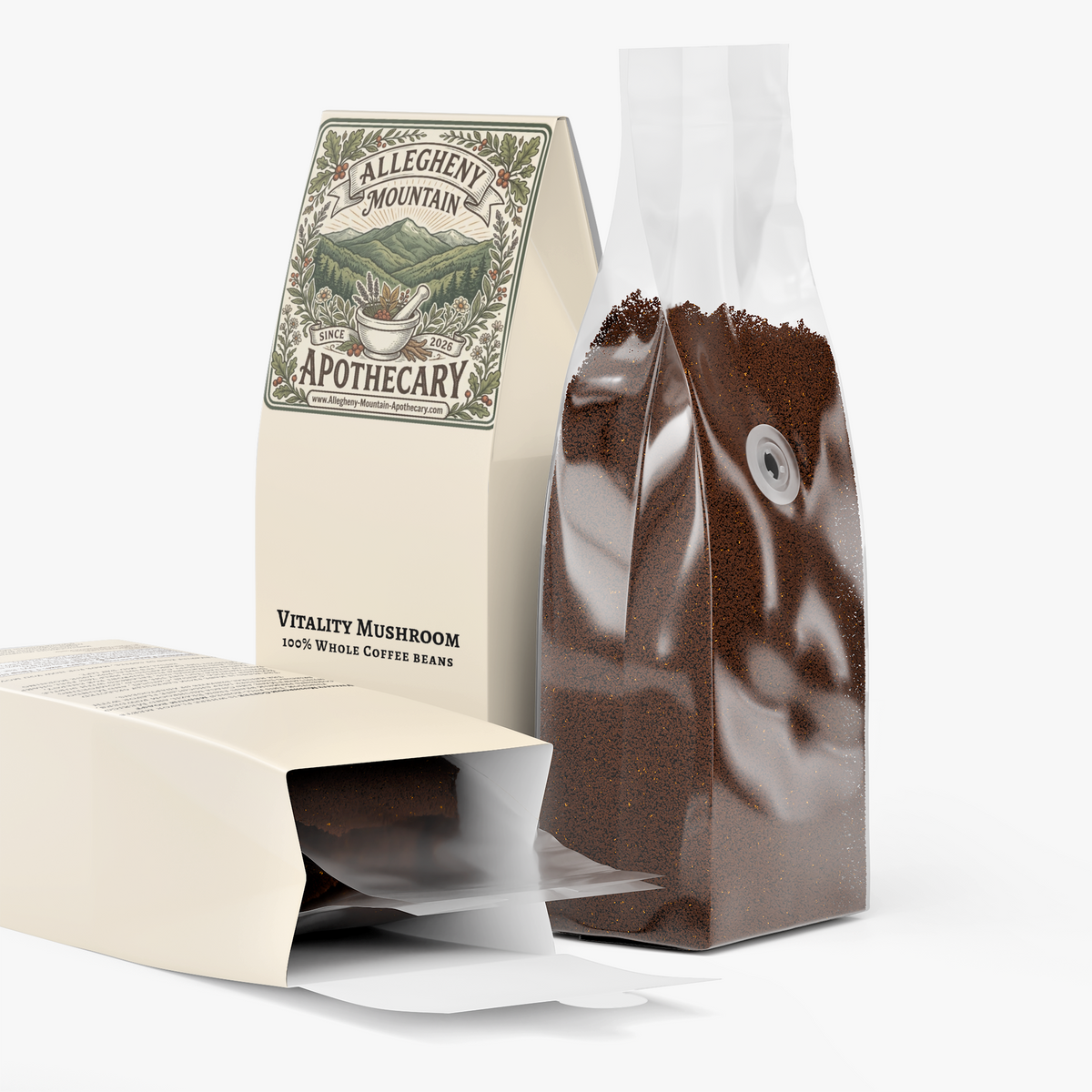 Vitality Mushroom Coffee (Medium Roast)