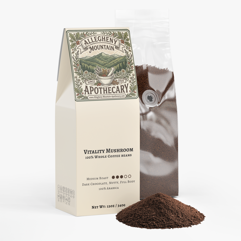 Vitality Mushroom Coffee (Medium Roast)