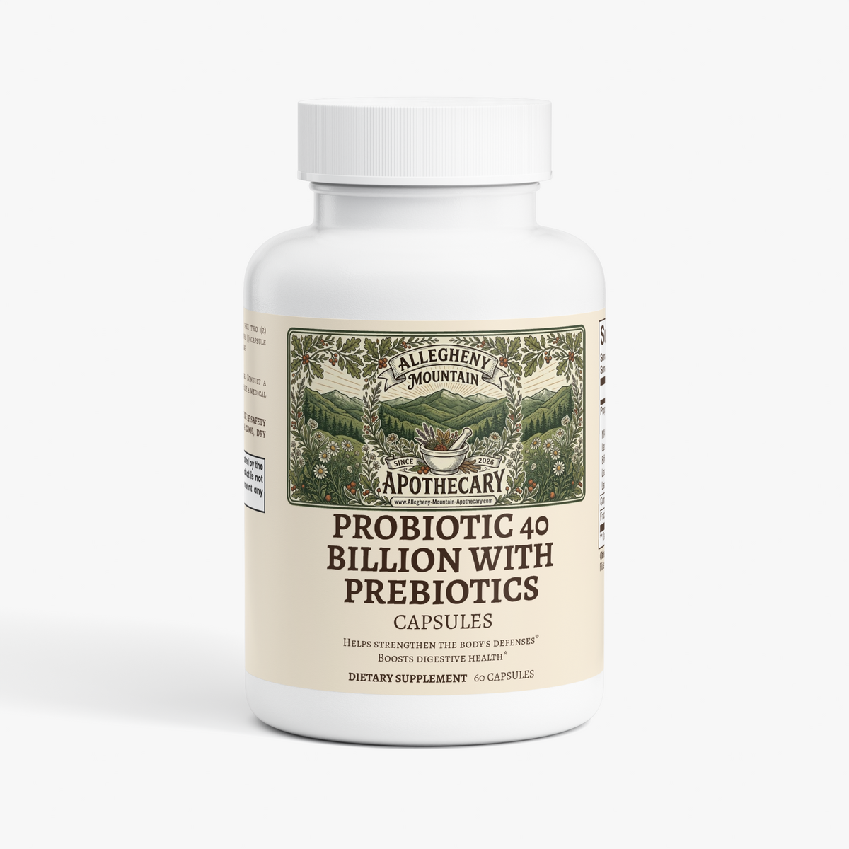 Probiotic 40 Billion with Prebiotics