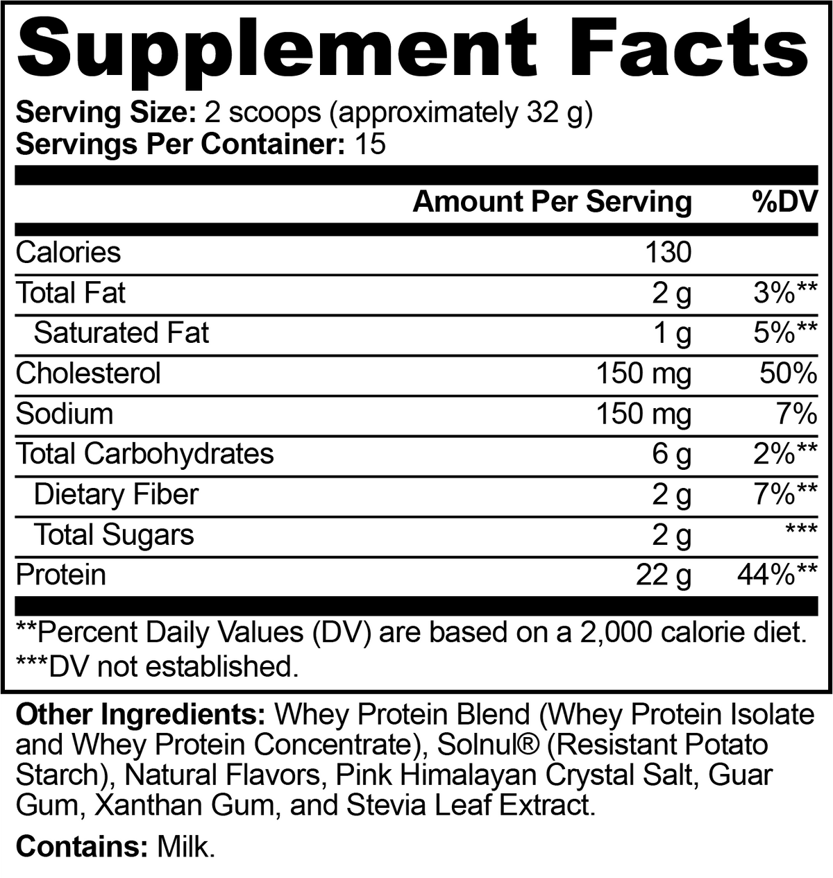 Performance Whey Protein Blend (Vanilla)